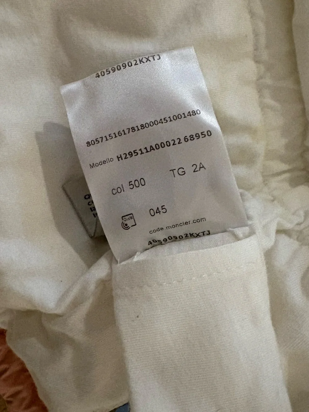 Moncler gently used